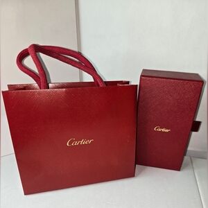 Cartier Shopping Bag & Box